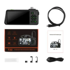 VISHRT 7.9mm Dual Lens 4.5-inch IPS Color Screen Industrial Borescope Waterproof Inspection Camera 3.5/5/10M Rigid Cable -Home-Tools 001944d7 ecc3 4fe7 a140 1c6683e0283f