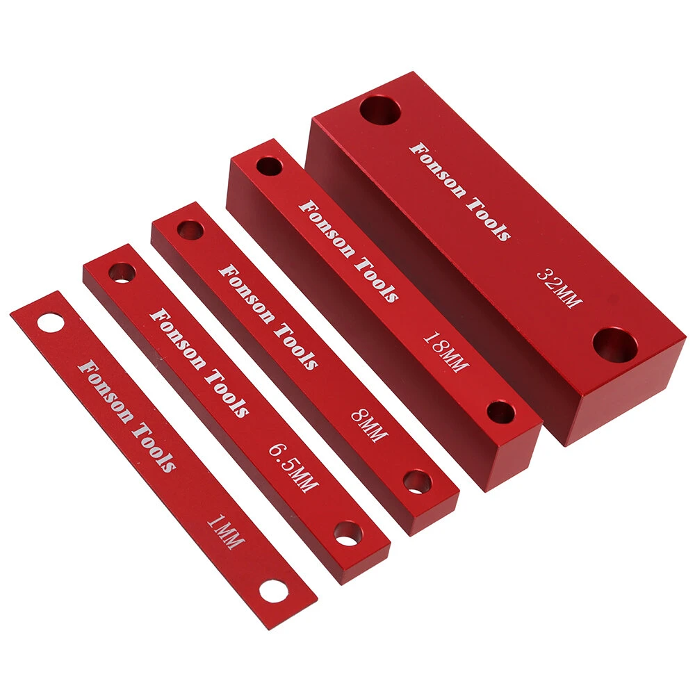 Fonson 9pcs Metric Inch Woodworking Setup Blocks Height Gauge Precision Aluminum Alloy Setup Bars For Router And Table Saw Accessories 9 Fonson 9pcs Metric Inch Woodworking Setup Blocks Height Gauge Precision Aluminum Alloy Setup Bars For Router And Table Saw Accessories - Image 7