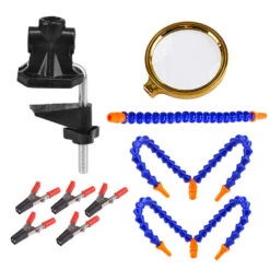 Bench Vise Table Clamp Soldering Station With 5Pc Flexible Arms Soldering Iron Holder Pcb Welding Repair Third Hand Tool -Home-Tools 0480e6bb 24d9 422a 8a41 c0759e0403e6