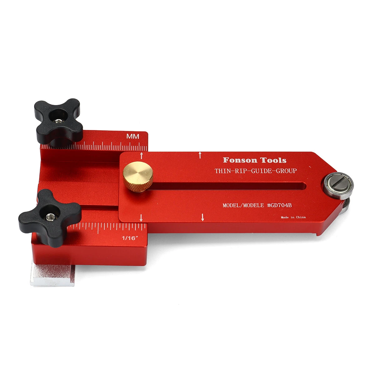 FONSON Upgrade Extended Woodworking Thin Rip Guide Lengthen Table Saw Fast Cutting Limit Fence Workbench T Track Guide 5 FONSON Upgrade Extended Woodworking Thin Rip Guide Lengthen Table Saw Fast Cutting Limit Fence Workbench T Track Guide - Image 3