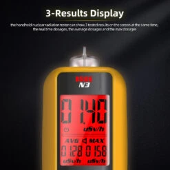 BSIDE N3 Nuclear Radiation Detector Geiger Counter Portable Personal Dosimeter X-ray γ-ray β-ray Radioactivity Marble Tester -Home-Tools 05165c2b 243a 4c83 b78c 5ac4c11b097b