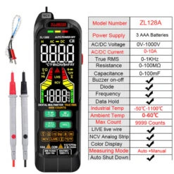 Digital Multimeter Meter Alternating Current Direct Current Voltage Multimetro True RMS Capacitance Temp Detector Multitester -Home-Tools 062b6b07 6594 4638 bca3 7e71c16cc29c