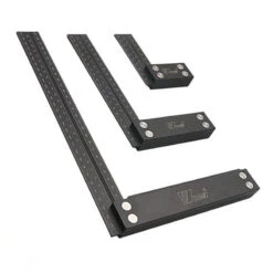 Wnew MM/Inch Precision Woodworking Square Aluminum Alloy Ruler Carpenter Line Drawing Marking Gauge Hole Scribing Ruler -Home-Tools 062e76f7 fa94 48e5 8548 d7abdcd2a4a7