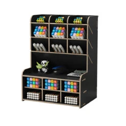 Pen Holder Storage Box Wood Pencil DIY Desktop Container Studentsk Case Rack -Home-Tools 06749363 e4b1 49c9 b898 44ee9a36b610