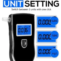 Portable Alcohol Breathalyzer With 20 Mouthpieces Professional Grade Accuracy Blood Alcohol Tester LCD Screen Personal Alcohol Breath Tester -Home-Tools 0691ceca cda0 4dc0 9641 6c4627ec8267