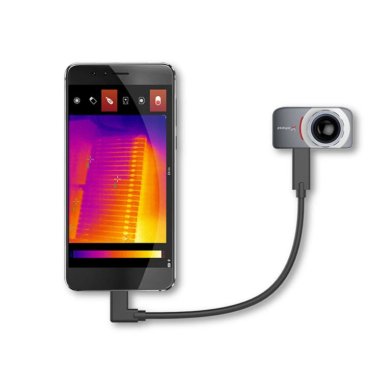 InfiRay T3S Infrared Thermal Imaging Camera 384x288 Industrial PCB Circuit Detection Outdoor Android Thermal Imager For Phone 8 InfiRay T3S Infrared Thermal Imaging Camera 384x288 Industrial PCB Circuit Detection Outdoor Android Thermal Imager For Phone - Image 6