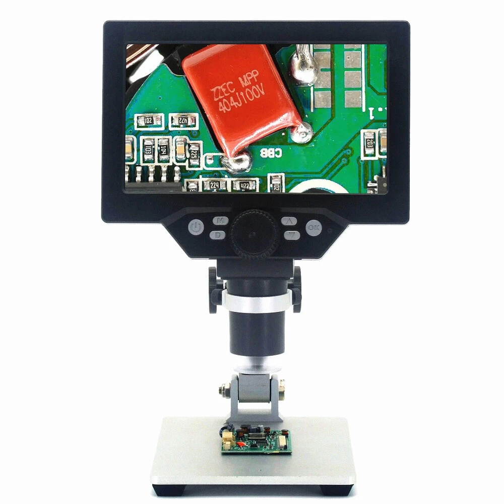 G1200 Digital Microscope 12MP 7 Inch Large Color Screen Large Base LCD Display 1-1200X Continuous 6 G1200 Digital Microscope 12MP 7 Inch Large Color Screen Large Base LCD Display 1-1200X Continuous - Image 4