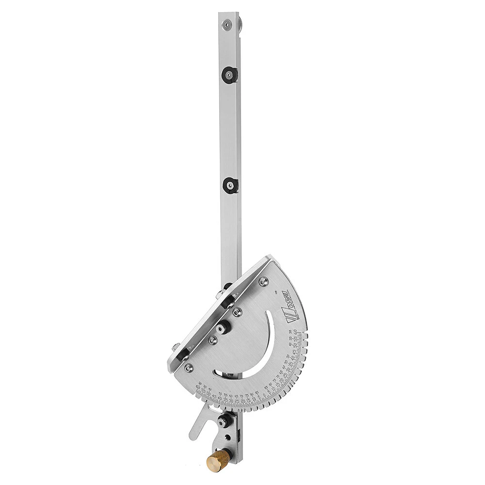 Wnew Upgraded Miter Gauge Brass Handle Table/Saw Router Miter Gauge Sawing Assembly Ruler 6 Wnew Upgraded Miter Gauge Brass Handle Table/Saw Router Miter Gauge Sawing Assembly Ruler - Image 4