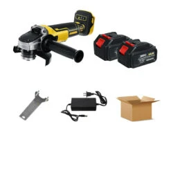 Drillpro 388VF 100mm/125mm Brushless Angle Grinder Wireless Rechargeable Wood Metal Cutting Polishing Tool W/ 1/2 Battery 25 Drillpro 388VF 100mm/125mm Brushless Angle Grinder Wireless Rechargeable Wood Metal Cutting Polishing Tool W/ 1/2 Battery -Home-Tools 10230eb0 5b4b 474c b37f db264ce358c4