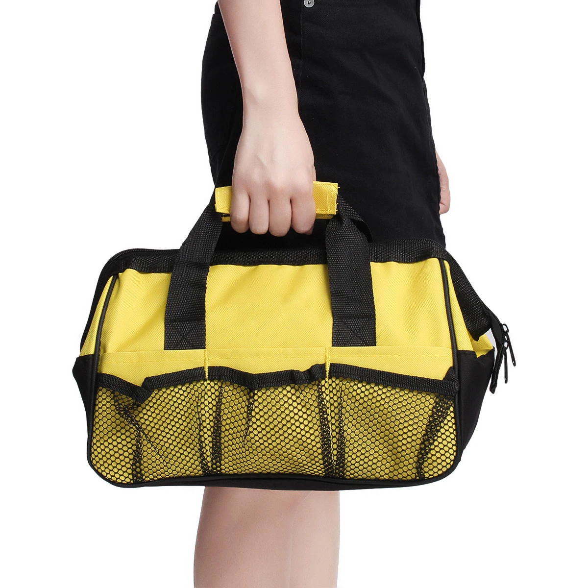 Multifunction Repair Tool Bag Canvas Fabric Electrician Pocket Storage Case Bag 14 Multifunction Repair Tool Bag Canvas Fabric Electrician Pocket Storage Case Bag - Image 12