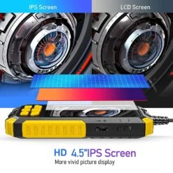 P50 1080P 8mm Dual Camera Piping Borescope Camera 4.5In IPS LCD Digital Inspection Camera With 6 LED For Car Sewer -Home-Tools 10477be7 e12c 4003 8014 0cbbb5f5ace5