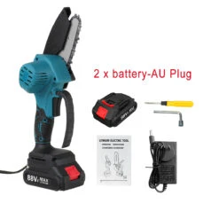 4" 88VF Cordless Electric Chainsaw Rechargeable Woodworking Saw Wood Cutter W/ None/1/2 Battery For Makita -Home-Tools 1082742f 5cd4 490c 93c4 47e1d6118303