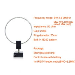 GA-450 GA450 Loop Antenna SDR Short Medium Wave Radio Antenna SW 2.30-30MHz MW 522-1710KHz -Home-Tools 10da95fc 835b 4b8e ae77 64fa99979217