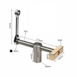 Woodworking Desktop Quick Acting Hold Down Clamp Desktop Clip Fast Fixed Clip Toohr For Woodworking Benches 19/20MM Hole Tool -Home-Tools 11aba90d 41ce 4f1b 9499 faa07ebf798f