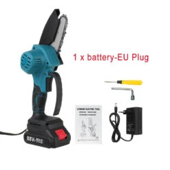 4" 88VF Cordless Electric Chainsaw Rechargeable Woodworking Saw Wood Cutter W/ None/1/2 Battery For Makita -Home-Tools 11f83795 5f4e 42cd bfb9 74440d4caaf1