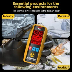 BSIDE N3 Nuclear Radiation Detector Geiger Counter Portable Personal Dosimeter X-ray γ-ray β-ray Radioactivity Marble Tester -Home-Tools 172ee1db 8976 44fa a275 34b9b97005bd