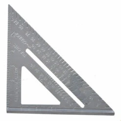 7 Inch Aluminum Alloy 90 Degree Triangle Ruler Thickening Angle Ruler Carpenter Woodworking Square Ruler