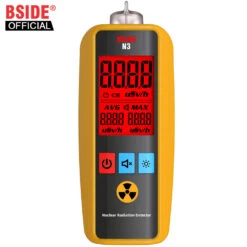 BSIDE N3 Nuclear Radiation Detector Geiger Counter Portable Personal Dosimeter X-ray γ-ray β-ray Radioactivity Marble Tester