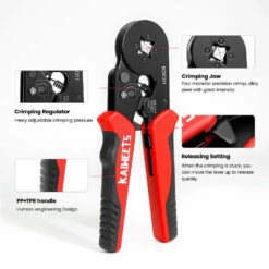 [EU Direct]KAIWEETS KDC01 Professional Crimping Tool Set Self-Adjustable 0.34-10mm² Ratcheting Mechanism Wire Stripper Quick Release High Efficiency For Electricians And Industries -Home-Tools 1bffcb1c 19ec 4cfc 96c8 b8b1d69b3bce