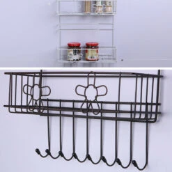5 Tiers Fridge Hanging Rack Shelf Side Storage Spice Multi-Layer Side Holder -Home-Tools 1c4c46b5 ecbf 4a49 a8ac 837cbdb79be4