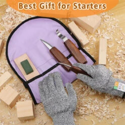 7 In 1 Wood Carving Tools Kit With Carving Hook Knife Wood Whittling Knife Chip Carving Knife Gloves Carving Knife Sharpener For Beginners Woodworking Kit 18 7 In 1 Wood Carving Tools Kit With Carving Hook Knife Wood Whittling Knife Chip Carving Knife Gloves Carving Knife Sharpener For Beginners Woodworking Kit -Home-Tools 1c7c4fd2 c379 4876 8117 853d8d105e97