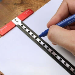 170mm T Ruler Hollow UA-90042 Right Angle Ruler Woodworking High-precision Drawing Aluminum CNC Measuring Hand Tools 9 170mm T Ruler Hollow UA-90042 Right Angle Ruler Woodworking High-precision Drawing Aluminum CNC Measuring Hand Tools -Home-Tools 1cd49652 4daa 4667 a904 376fc90b4e31