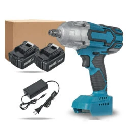 588VF 880N.m 3/4" Cordless Brushless Electric Impact Wrench Rechargeable Woodworking Maintenance Tool W/1pc/2pcs Battery Fit Makita -Home-Tools 1fbe3d01 75ea 4a0c a69e d4013b03c8a4