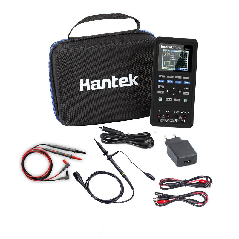 Hantek 3in1 Digital Oscilloscope+Waveform Generator+Multimeter Portable USB 2 Channels 40mhz 70mhz LCD Display Test Meter Tools Ultra-low Power Design With Large-capacity Lithium Battery One-key AUTO 4 Hantek 3in1 Digital Oscilloscope+Waveform Generator+Multimeter Portable USB 2 Channels 40mhz 70mhz LCD Display Test Meter Tools Ultra-low Power Design With Large-capacity Lithium Battery One-key AUTO - Image 2