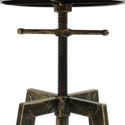 Adjustable Bar Chairs Wood Iron Counter Stool Retro Industrial Rotating Lift Bar Decorations -Home-Tools 22ce2c02 d684 42ba ae15 ad66d32aea62