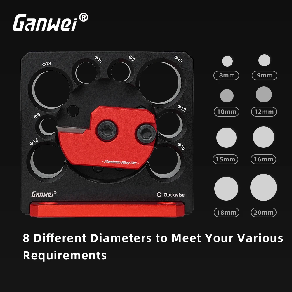 Adjustable Electric Drill Truck Circular Auxiliary Tool 8mm To 20mm Round Wooden Rod Tenon-Metric 4 Adjustable Electric Drill Truck Circular Auxiliary Tool 8mm To 20mm Round Wooden Rod Tenon-Metric - Image 2