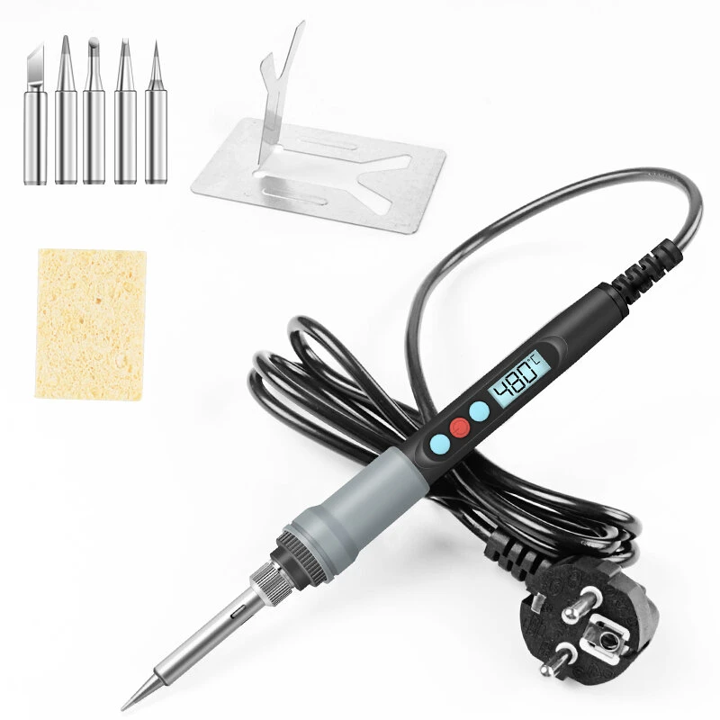 Handskit 110V/220V 60W/90W Adjustable Temperature Soldering Iron Set For Cutting, Welding, Repair Welding 4 Handskit 110V/220V 60W/90W Adjustable Temperature Soldering Iron Set For Cutting, Welding, Repair Welding - Image 2