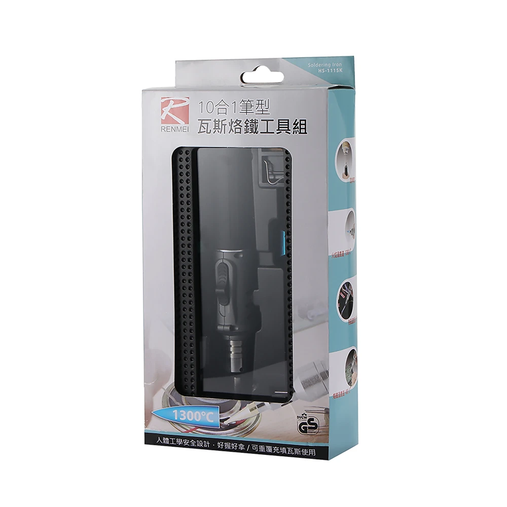 HS-1115K Soldering Iron Professional 10 In 1 Soldering Iron Set Butane Gas Soldering Iron Set 26ml Welding Torch Kit Tool 12 HS-1115K Soldering Iron Professional 10 In 1 Soldering Iron Set Butane Gas Soldering Iron Set 26ml Welding Torch Kit Tool - Image 10