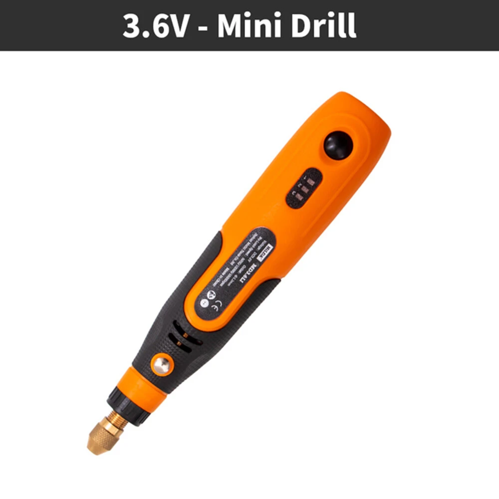 HILDA 3.6V Cordless Mini Drill Rotary Power Tools 3 Gears Compact And Versatile 5000/10000/15000rpm 3.2mm Chuck Size Lightweight Portable And Easy To Use Ideal For DIY Projects 9 HILDA 3.6V Cordless Mini Drill Rotary Power Tools 3 Gears Compact And Versatile 5000/10000/15000rpm 3.2mm Chuck Size Lightweight Portable And Easy To Use Ideal For DIY Projects - Image 7