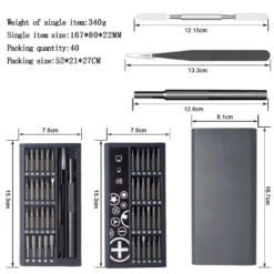 MT-M050 50-in-1 Precision Electrician Double-Sided Magnetic Tip Hand Tools Magnetic Screwdriver Set Screwdriver Bits -Home-Tools 2c46f70c 15b4 462a b472 3ede0cb16804