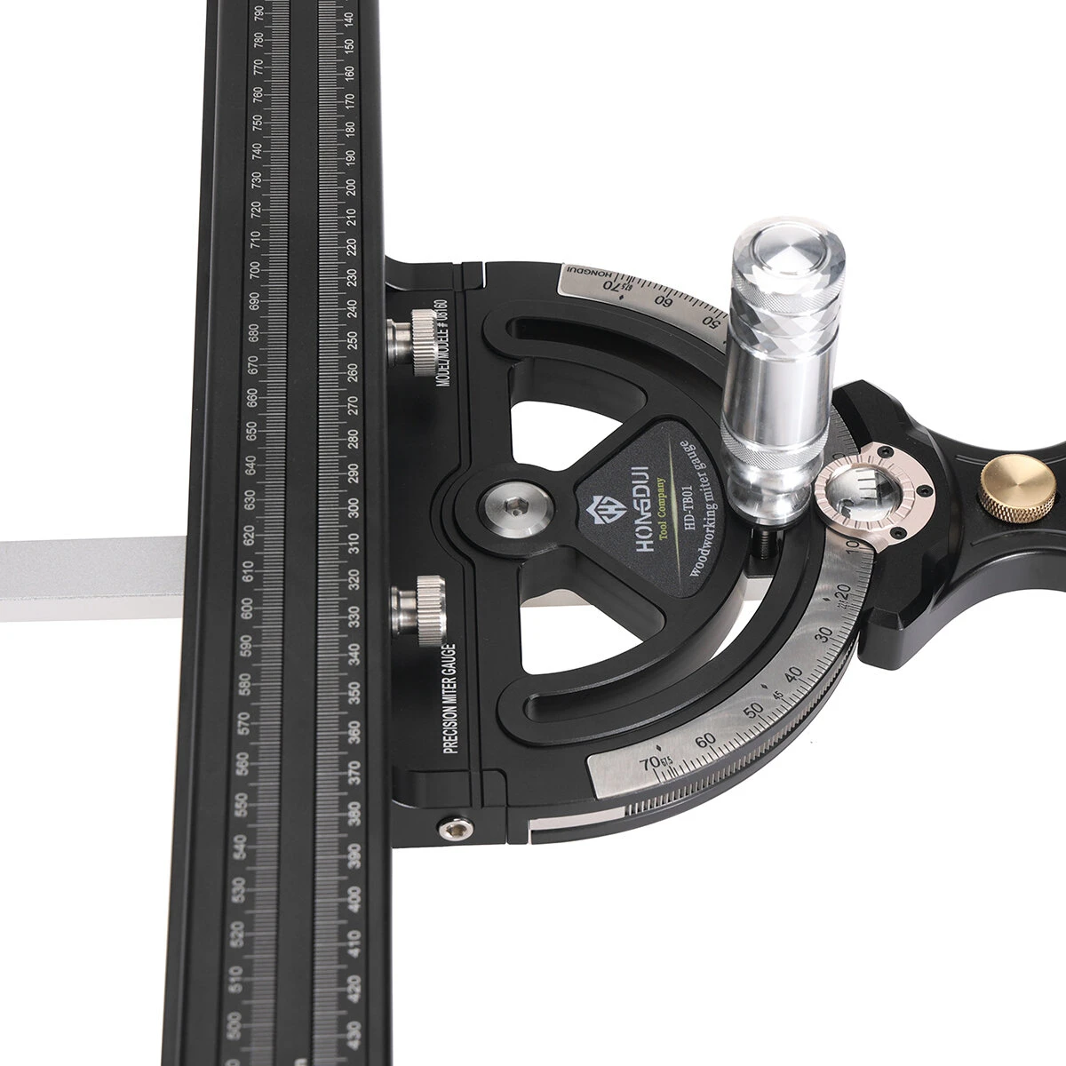 HONGDUI Precision Miter Gauge With Extended Fence For Woodworking Table Saw Router Table Precision Angle Setting 11 HONGDUI Precision Miter Gauge With Extended Fence For Woodworking Table Saw Router Table Precision Angle Setting - Image 9