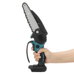 VIOLEWORKS 6 Inch 88VF Electric Chain Saw Rechargable Chainsaws One-handed Lithoum Battery Wood Cutter With 0/1/2 Battery Also For Makita Battery EU Plug -Home-Tools 2d49236e 89da 4700 a6e7 959ead465ac5