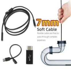 5mm 7mm Mobile Probe Borescope Camera Inspection Endoscopic For Android Smartphone Cars Endoscope Camera USB Type C -Home-Tools 2dc34329 853f 499e 8ad1 e98b1578632d