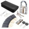 DANIU 24Pcs Lock Picks Training Tool Transparent Practice Padlock Set Locksmith Tool -Home-Tools 2e84e7ea 244c 472d 99c6 d07219ead5f8
