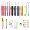 49pcs Bag Crochet Combination Tool Crochet Set