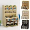Pen Holder Storage Box Wood Pencil DIY Desktop Container Studentsk Case Rack 1 Pen Holder Storage Box Wood Pencil DIY Desktop Container Studentsk Case Rack -Home-Tools 2fa16ede 96b4 40e7 a910 e7aa9f909e4d