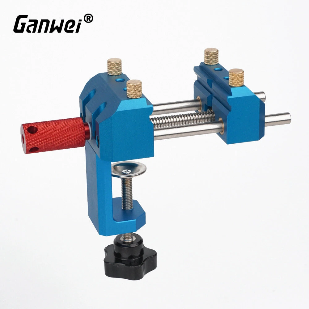 GANWEI Bench Universal Table Vise Aluminum Alloy Dual-purpose Clamp Quick Adjustment Movable Vice 4 GANWEI Bench Universal Table Vise Aluminum Alloy Dual-purpose Clamp Quick Adjustment Movable Vice - Image 2