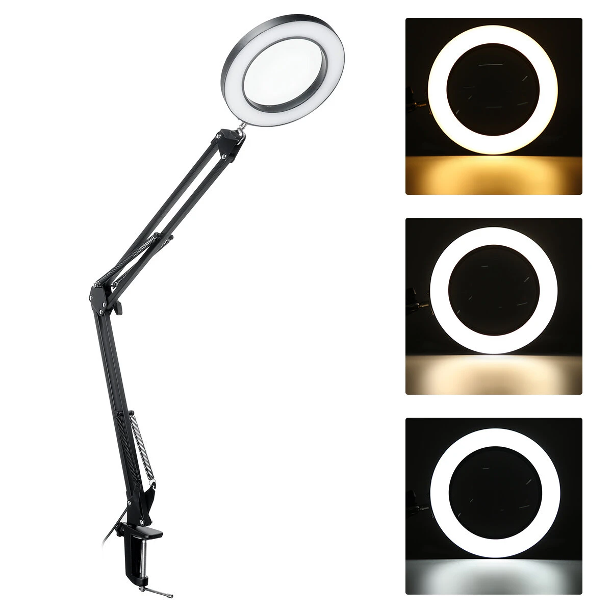 5X Magnifying Lamp Clamp Mount LED Magnifier Lamp Manicure Tattoo Beauty Light 4 5X Magnifying Lamp Clamp Mount LED Magnifier Lamp Manicure Tattoo Beauty Light - Image 2