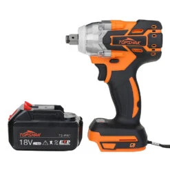 Topshak TS-PW1 Brushless Electric Impact Wrench LED Working Light Rechargeable Woodworking Maintenance Tool W/ Battery Also For Mak -Home-Tools 35205e58 b35b 4c70 b488 bc600b0e9df5