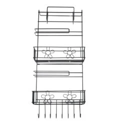 5 Tiers Fridge Hanging Rack Shelf Side Storage Spice Multi-Layer Side Holder -Home-Tools 35512e1f f46b 4cfd bf5a 90537dbd02dc