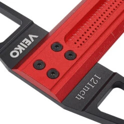 VEIKO TS Imperial 12 To 30 Inch Aluminum Alloy Precision Woodworking Scriber Positioning Marking T Ruler 1/16 Inch Per Hole -Home-Tools 3643492a 0eb0 4809 bc1c 75f439ed33bc