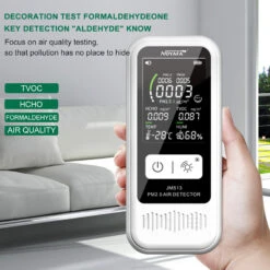 Noyafa Jms13 6 In 1 Multifunctional Air Discover HCHO CO2 PM2.5 PM1.0 Humidity Monitor Lcd Display Smart Home Temperature Tester -Home-Tools 3663a0c7 0320 45bb 9252 19d80b5ab662