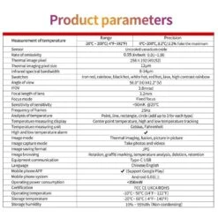 UNI-T UTi256M Thermal Imager For Android Type-C For Mobile Phone Brand New PCB Heat Loss Detectio 256x192 Pixel Infrared Camera -Home-Tools 38a70170 437a 43c1 9d86 6e70c7df7d45