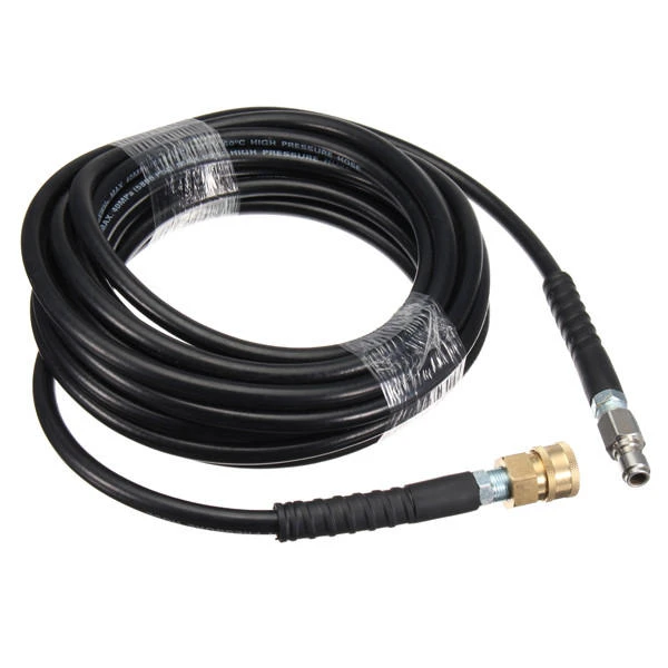 10M Tube 3/8 Quick Connect High Pressure Hose Black Washer Tube For Pressure Washer 3 10M Tube 3/8 Quick Connect High Pressure Hose Black Washer Tube For Pressure Washer