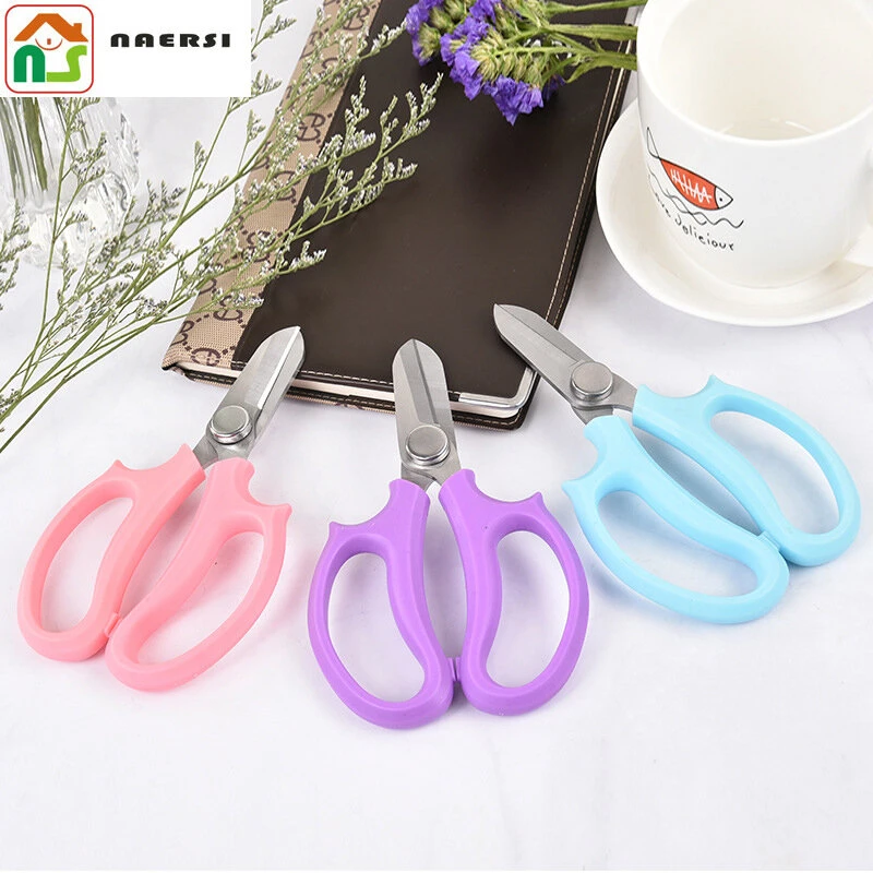 NAERSI N0325HY001 Stainless Steel Bonsai Pruning Scissors Gardening Pruning Shears Flower Arrangement Tool 3 NAERSI N0325HY001 Stainless Steel Bonsai Pruning Scissors Gardening Pruning Shears Flower Arrangement Tool