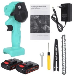 Doersupp 6 Inch 1200W Cordless Electric Chain Saw Wood Pruning Chainsaw Mini Cutter W/ 2Pcs Batteries Garden Tree Logging Trimming Saw Woodworking Tools Set 32 Doersupp 6 Inch 1200W Cordless Electric Chain Saw Wood Pruning Chainsaw Mini Cutter W/ 2Pcs Batteries Garden Tree Logging Trimming Saw Woodworking Tools Set -Home-Tools 3bd6116a c8cc 4b6a b13c 4e71dd1c3f51